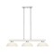 Z-Lite Cobalt 3 Light Billiard Light, Brushed Nickel & Matte Opal 152BN-DMO14 - alternate 4
